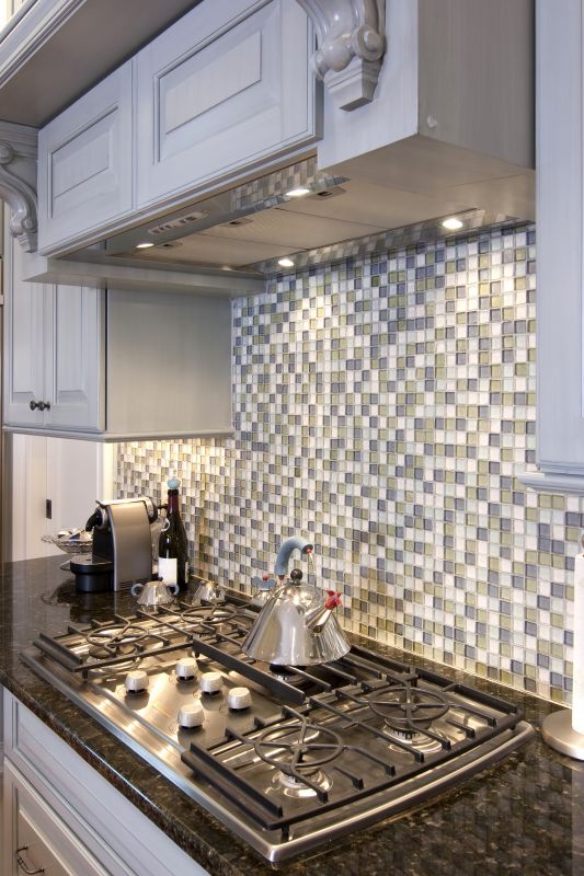 Stove Backsplash Installation